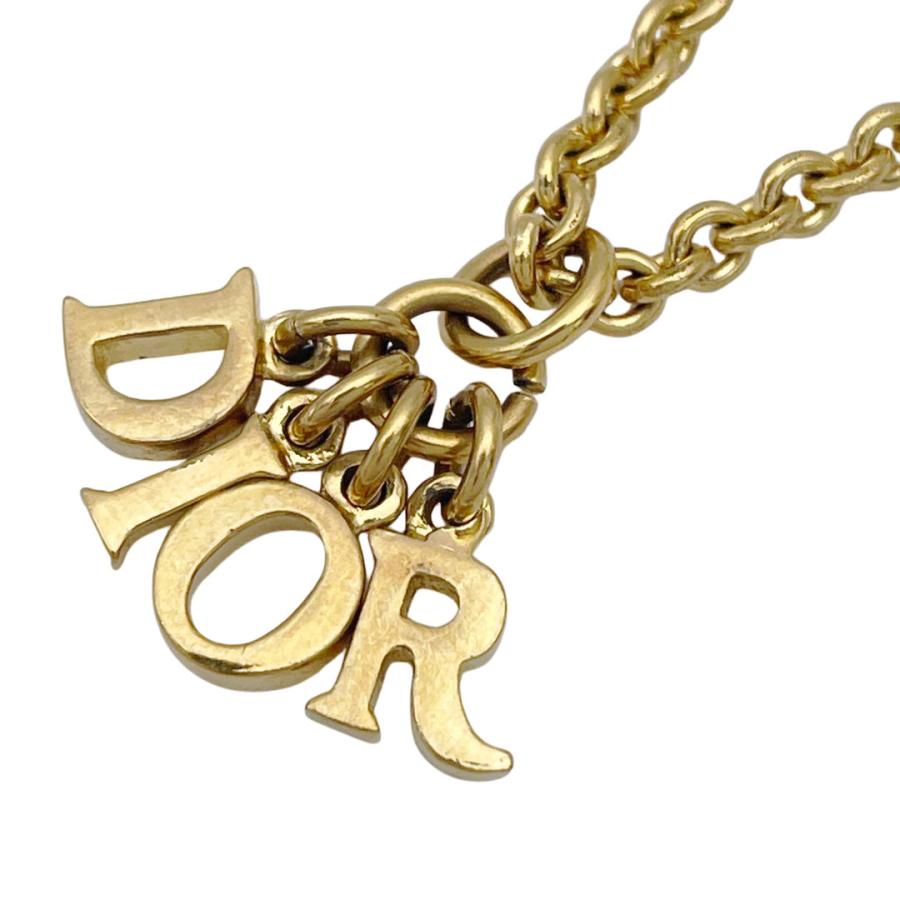 Christian Dior クリスチャンディオール ネックレス DIORロゴ