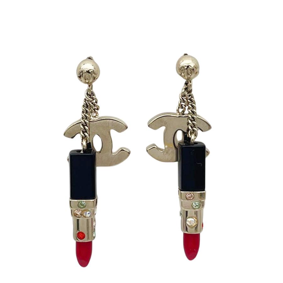 CHANEL（シャネル） スイングピアス リップスティック ココマーク 04A 