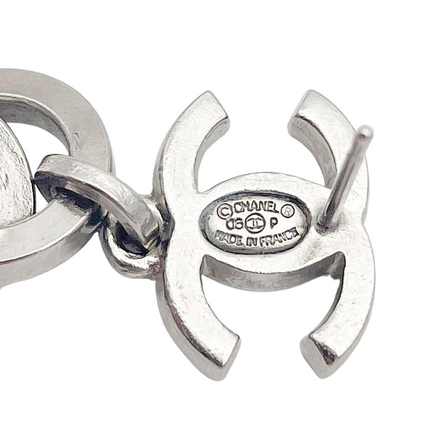 CHANEL（シャネル） ピアス ココマーク クリアキューブ ぶら下がり