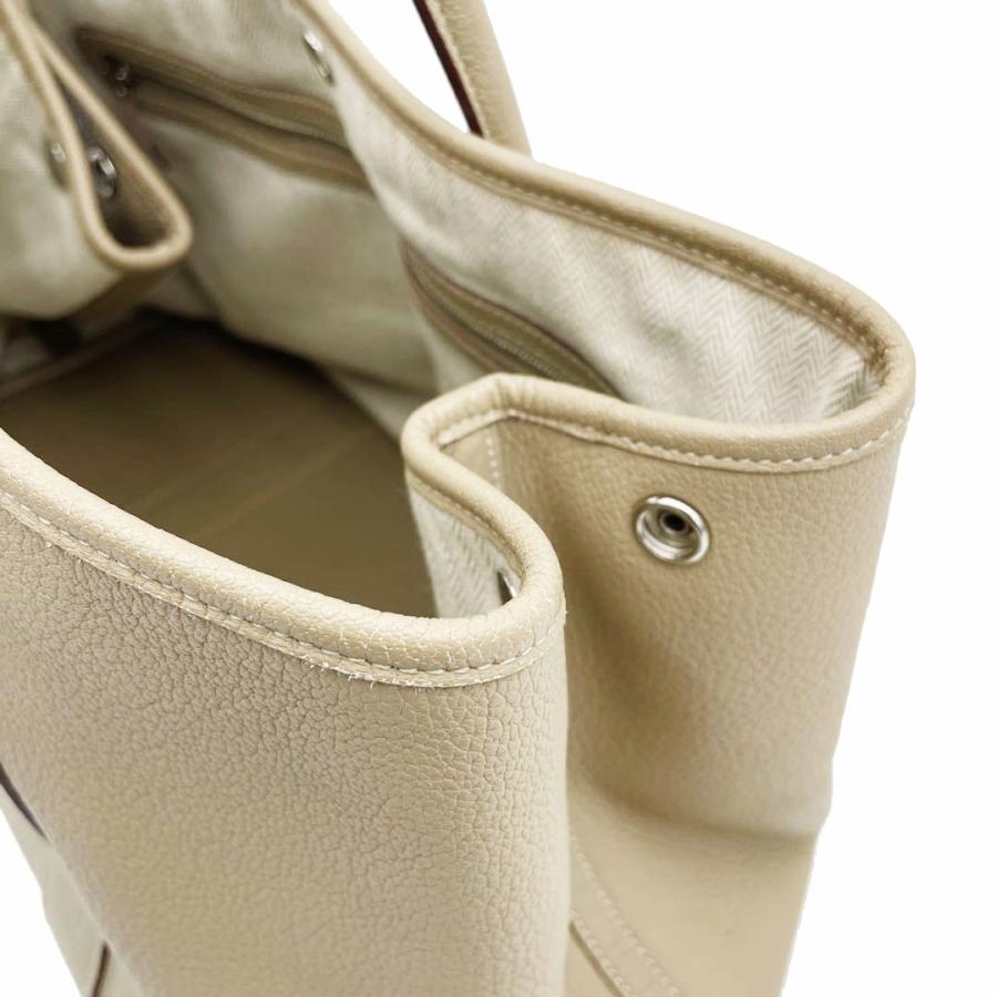 HERMES ガーデンパーティPM ベージュ バッグ　刻印⬜︎O HERMES（エルメス） トートバッグ ガーデンパーティPM ネゴンダ