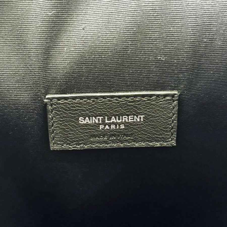 SAINT LAURENT PARIS サンローランパリ トートバッグ テディ ストロー