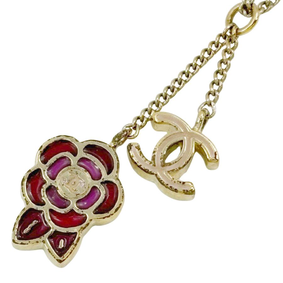 CHANEL ネックレス　カメリア　ココマーク CHANEL シャネル ネックレス カメリア ココマーク ヴィンテージ