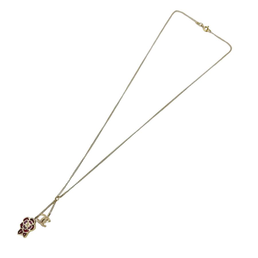 CHANEL（シャネル） ネックレス カメリア ココマーク 05P レッド