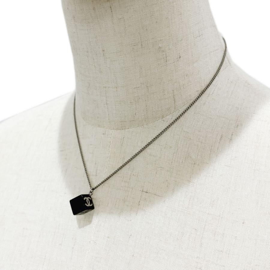 CHANEL シャネル ネックレス キューブ ココマーク 04S CHANEL シャネル ネックレス キューブ ココマーク 04S