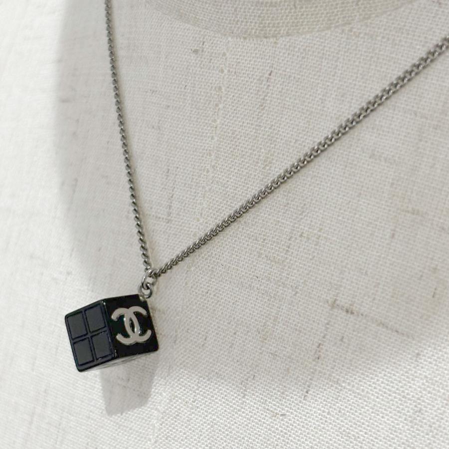 CHANEL シャネル ネックレス キューブ ココマーク 04S CHANEL シャネル ネックレス キューブ ココマーク 04S