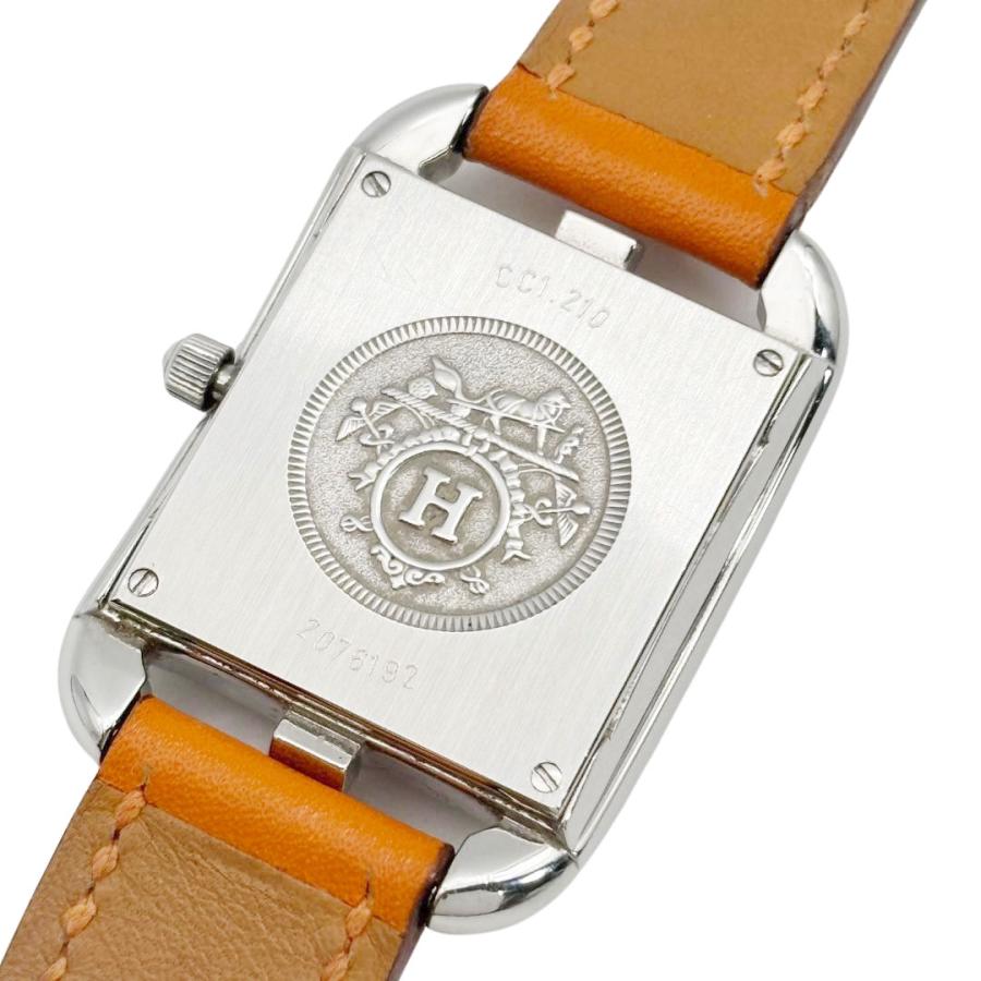 HERMES エルメス 腕時計 ケープコッド ドゥブルトゥール・レザー