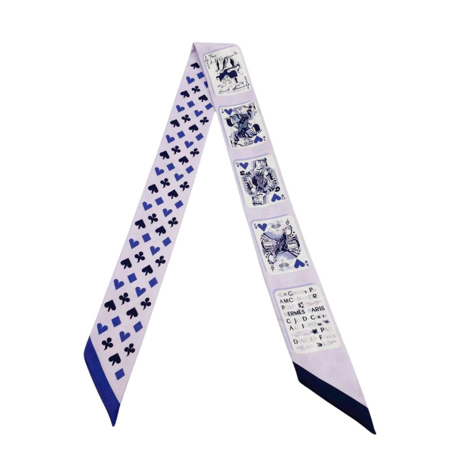 HERMES（エルメス） スカーフ ツイリー 『Jeu de Cartes(ジュドー