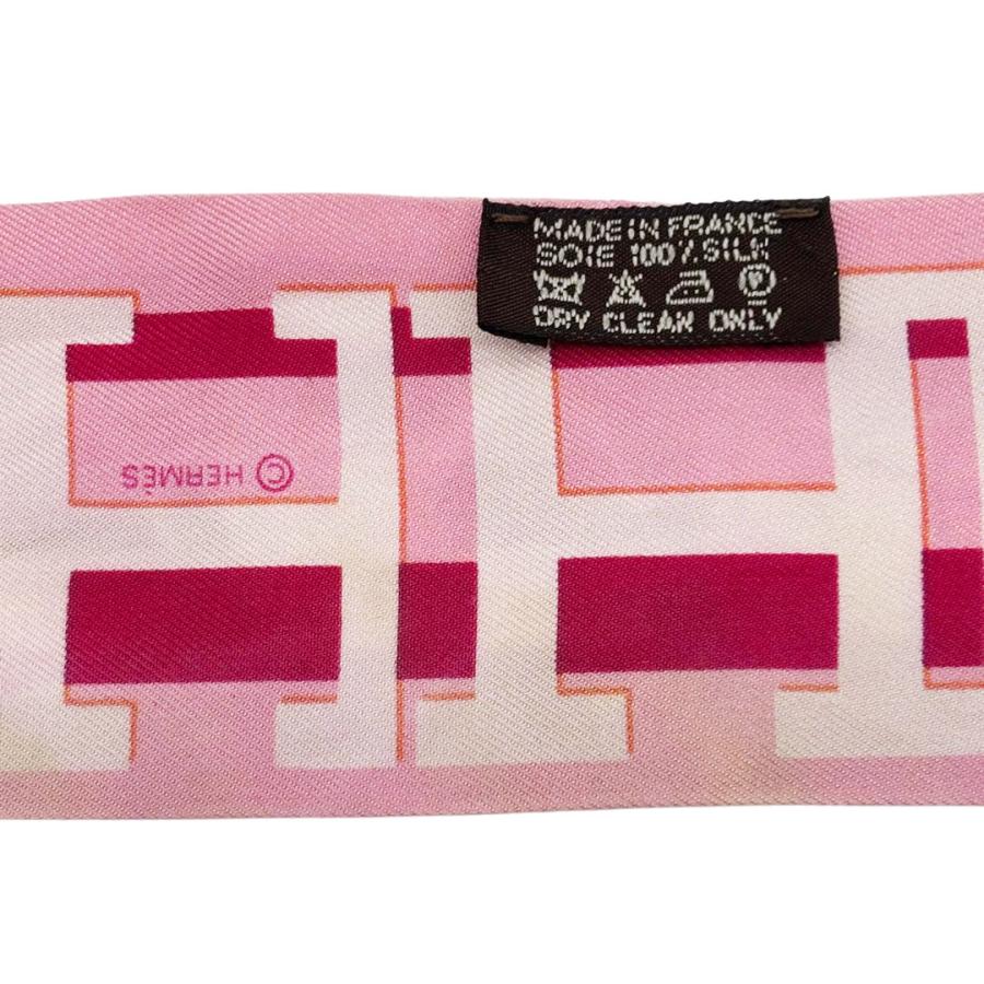 HERMES エルメス ツイリー スカーフ ピンク HERMES エルメス スカーフ ツイリー 『FAUBOURG SECONDE