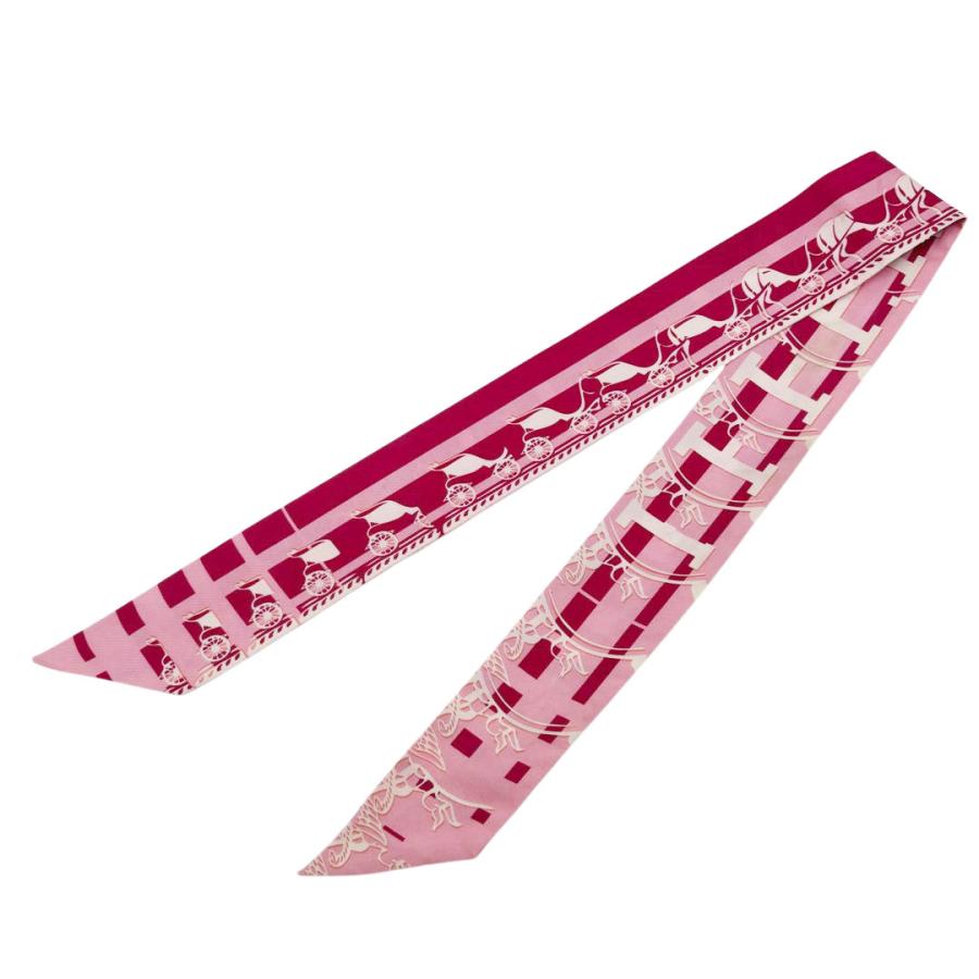 エルメス HERMES ツイリー ヴォルデュックリボン　ピンク系◆未使用◆ 楽天市場】美品 HERMES エルメス ツイリー リボンスカーフ