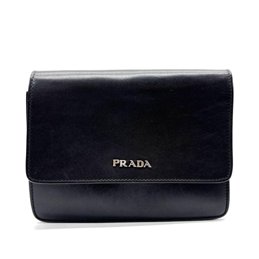PRADA（プラダ） ロゴ ミニショルダーバッグ ショルダーウォレット