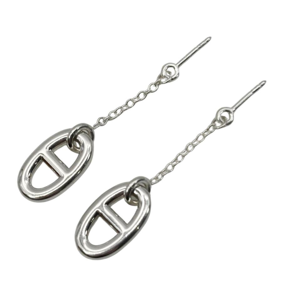 HERMES チェーンピアス HERMES エルメス チェーンピアス シェーヌダンクル ファラン