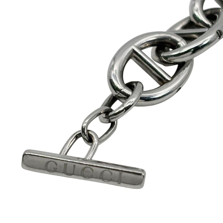 GUCCI（グッチ） アンカーチェーン ブレスレット メタル シルバー
