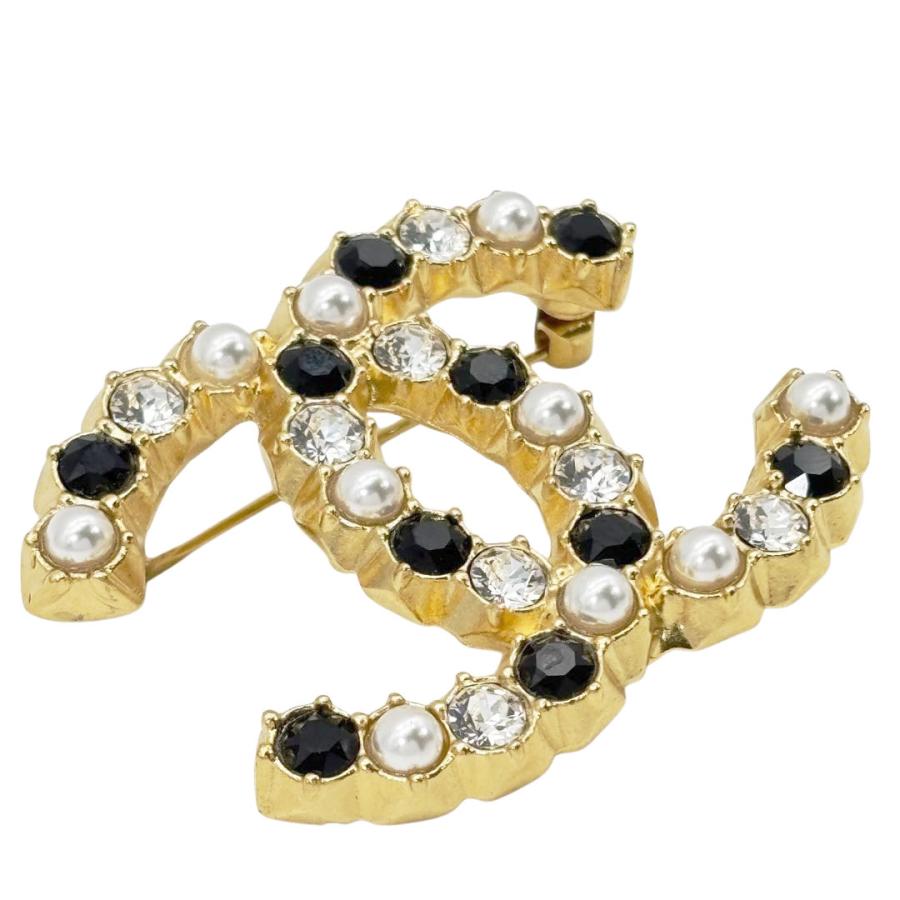 CHANEL（シャネル） ブローチ ココマーク フェイクパール ライン