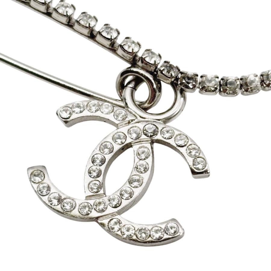 CHANEL（シャネル） ブローチ ダブル安全ピン ココマーク ライン