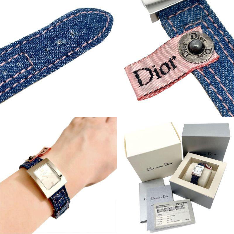 美品 Christian Dior クリスチャンディオール レディース腕時計 