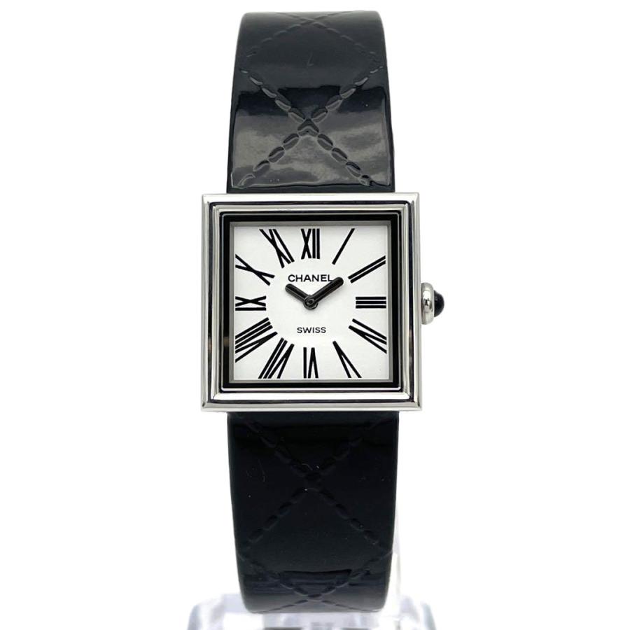 CHANEL シャネル レディース腕時計 マドモアゼル QZ シルバー