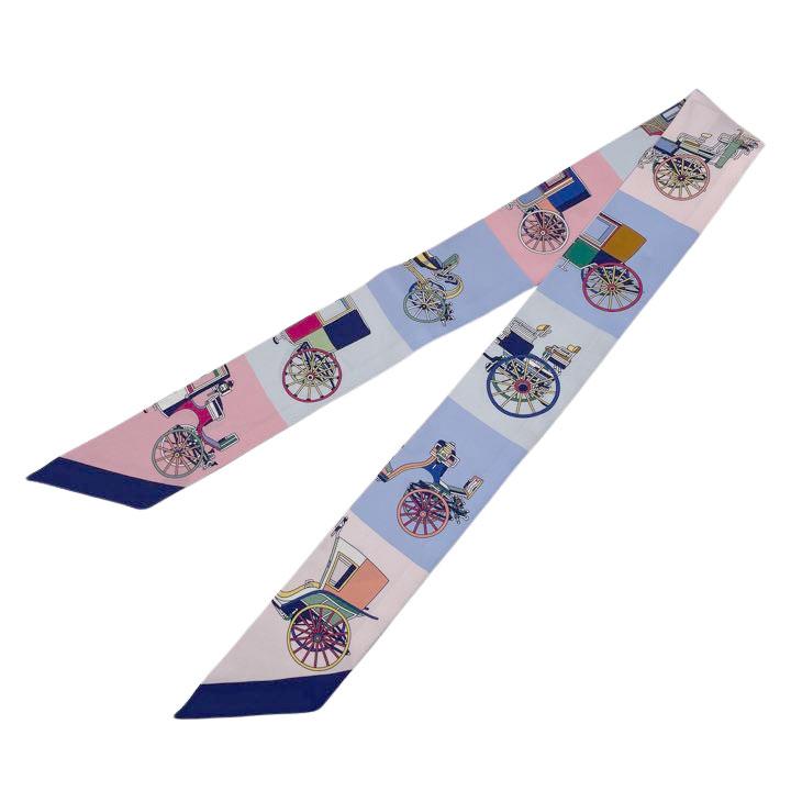 HERMES エルメス スカーフ ツイリー 『Voitures Exquises(精巧な馬車