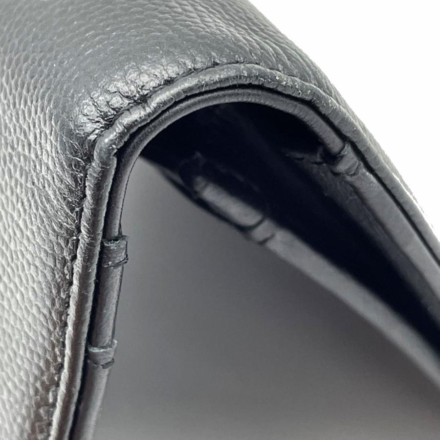 CHANEL シャネル 二つ折り長財布 セブルガ ココマーク キャビア