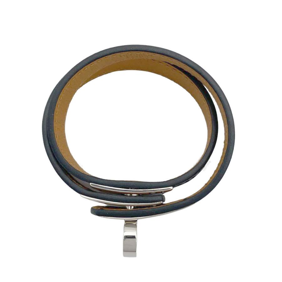 HERMES エルメス ケリー レザー ブレスレット ドゥブルトゥール XS 