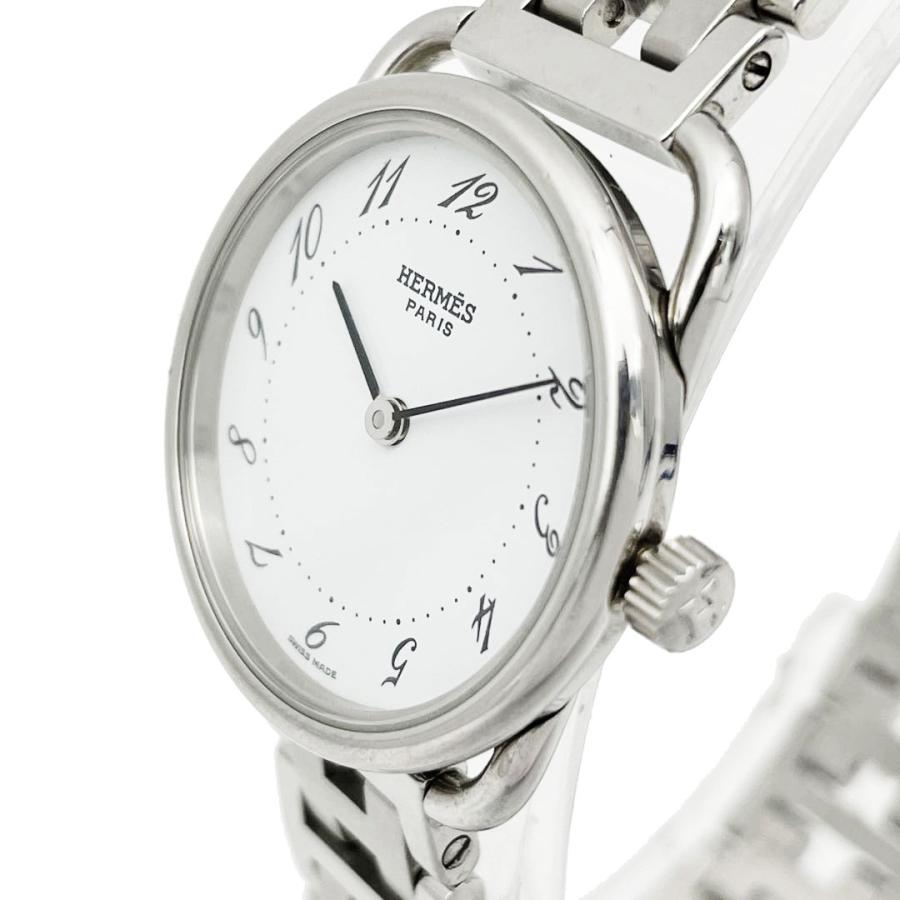 HERMES（エルメス） レディース腕時計 アルソー QZ ホワイト文字盤