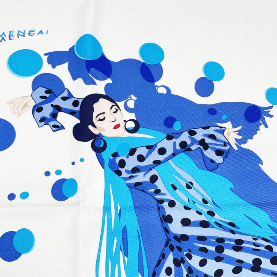 HERMES エルメス スカーフ カレ90 『i HOLA FLAMENCA!(オラ 