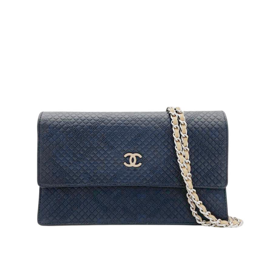 シャネル ココマーク キルティング マトラッセ 財布 チェーン付 CHANEL （未使用 展示品）シャネル マトラッセ ココマーク