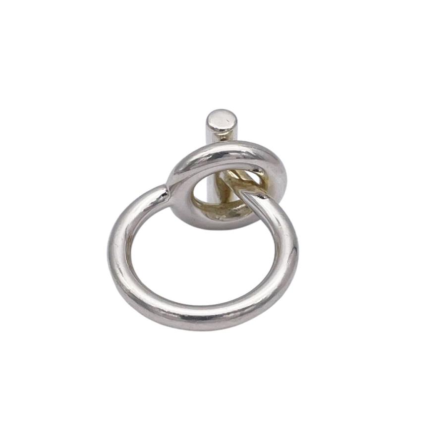 HERMES エルメス エシャペ MM リング 指輪 Ag925 シルバー #53(約12号  