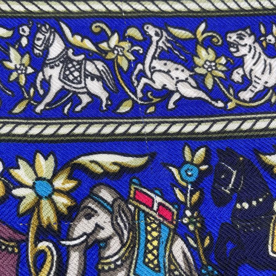 HERMES（エルメス） カレ140 カシシル 『CHASSE EN INDE(インドの狩猟