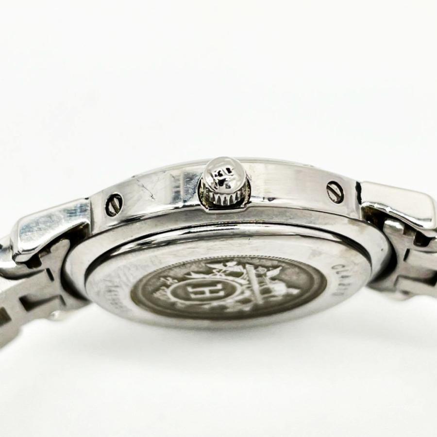HERMES 美品 エルメス レディース腕時計 クリッパー QZ SS HERMES 美品 エルメス レディース腕時計 クリッパー QZ SS