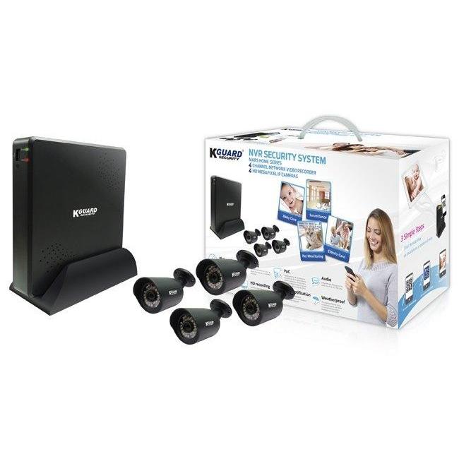 Mh 4140 Kguard Security Ipカメラセット 4chdvr カメラ4台 Purrworld Com