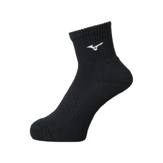 MIZUNO（ミズノ） バレーボール ミドルソックス ブラック×ホワイト