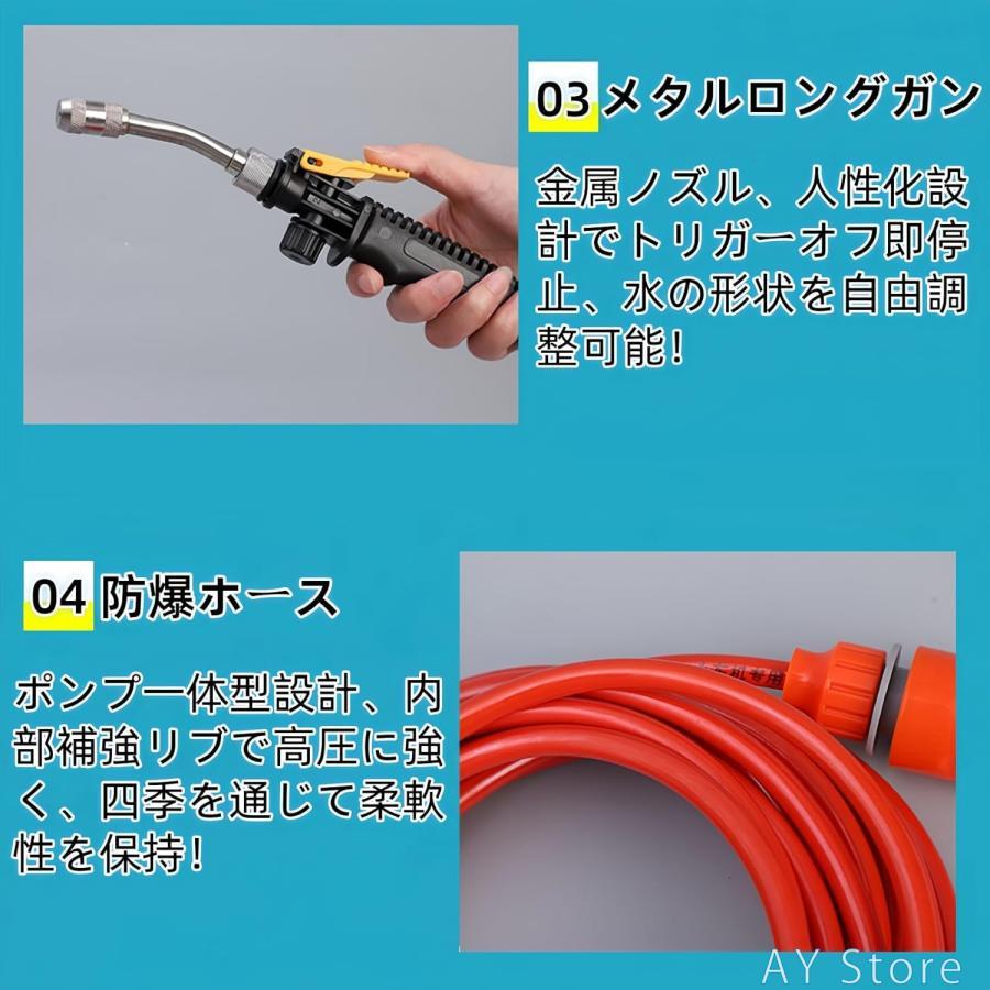 2026最新型】エアコン洗浄機 高圧水ポンプ 高圧洗浄機 家庭用 電動