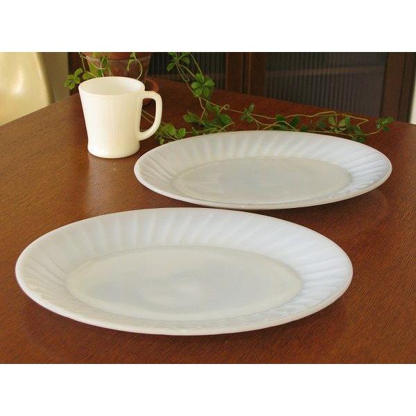 ファイヤーキング ホワイト パティオ オーバルプラッター ＆ パティオマグセット Fire-King - ファイヤーキング ホワイト パティオ オーバルプラッター