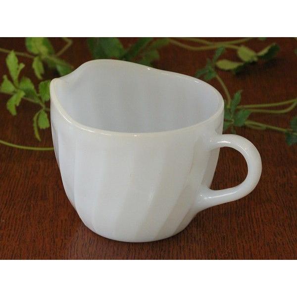 FIRE KING ファイヤーキング アズライトスワールブルー クリーマー