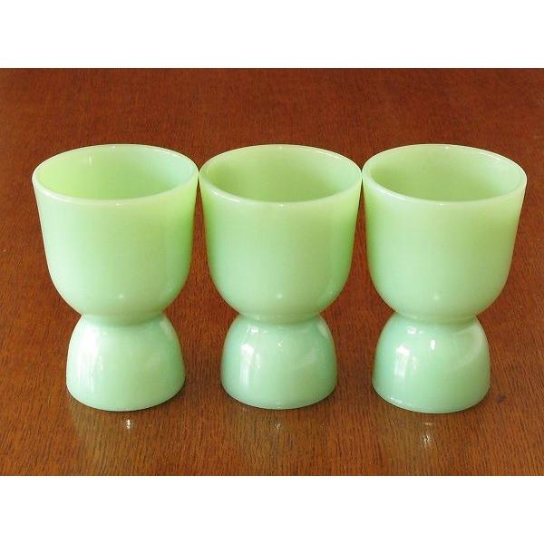 ファイヤーキング　ジェダイ 他３点セット FIRE KING ファイヤーキング ジェダイ エッグカップ 3個セット : SK