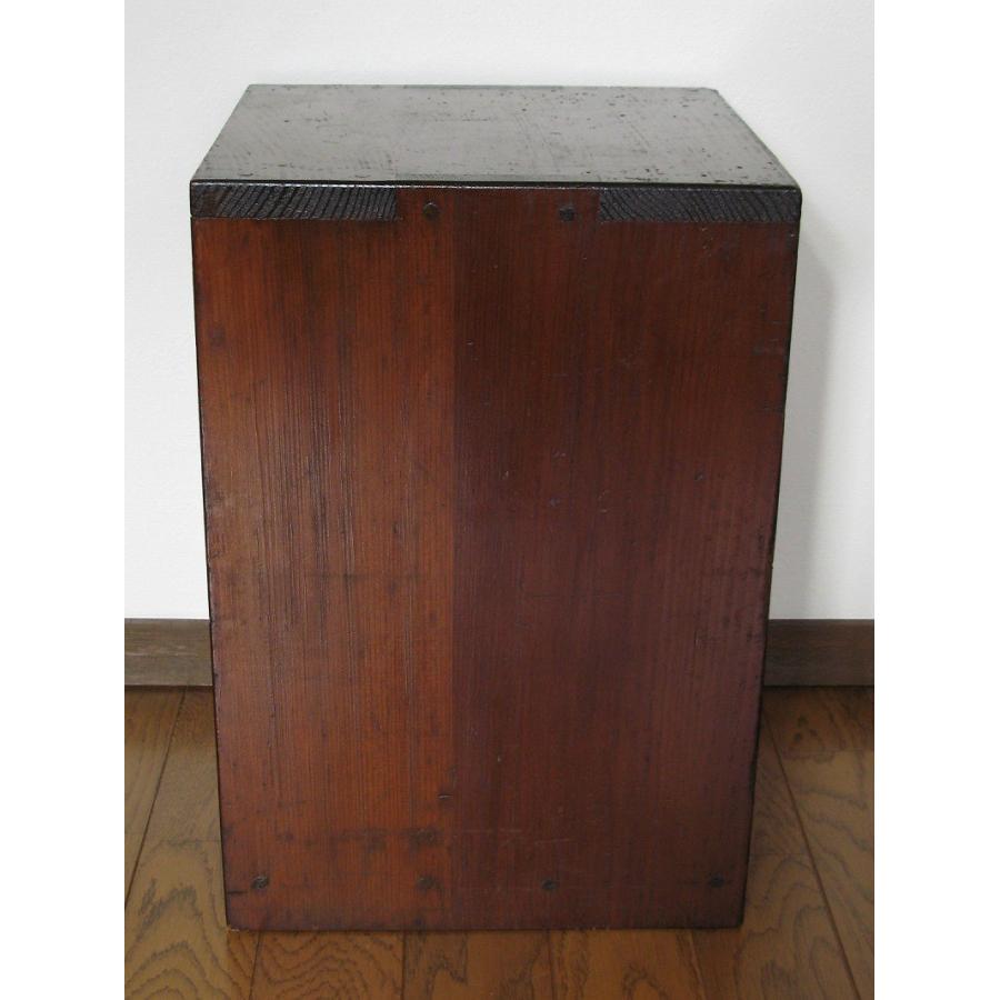 昭和 レトロ アンティーク 木製小引出 小物入 A4不可 : SK STORE