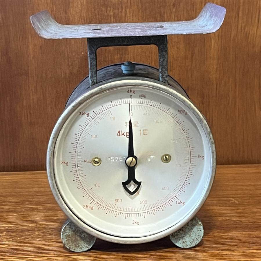 ヴィンテージ 昭和レトロ 計量器 秤 スケール EIKO エイコー 4kgまで
