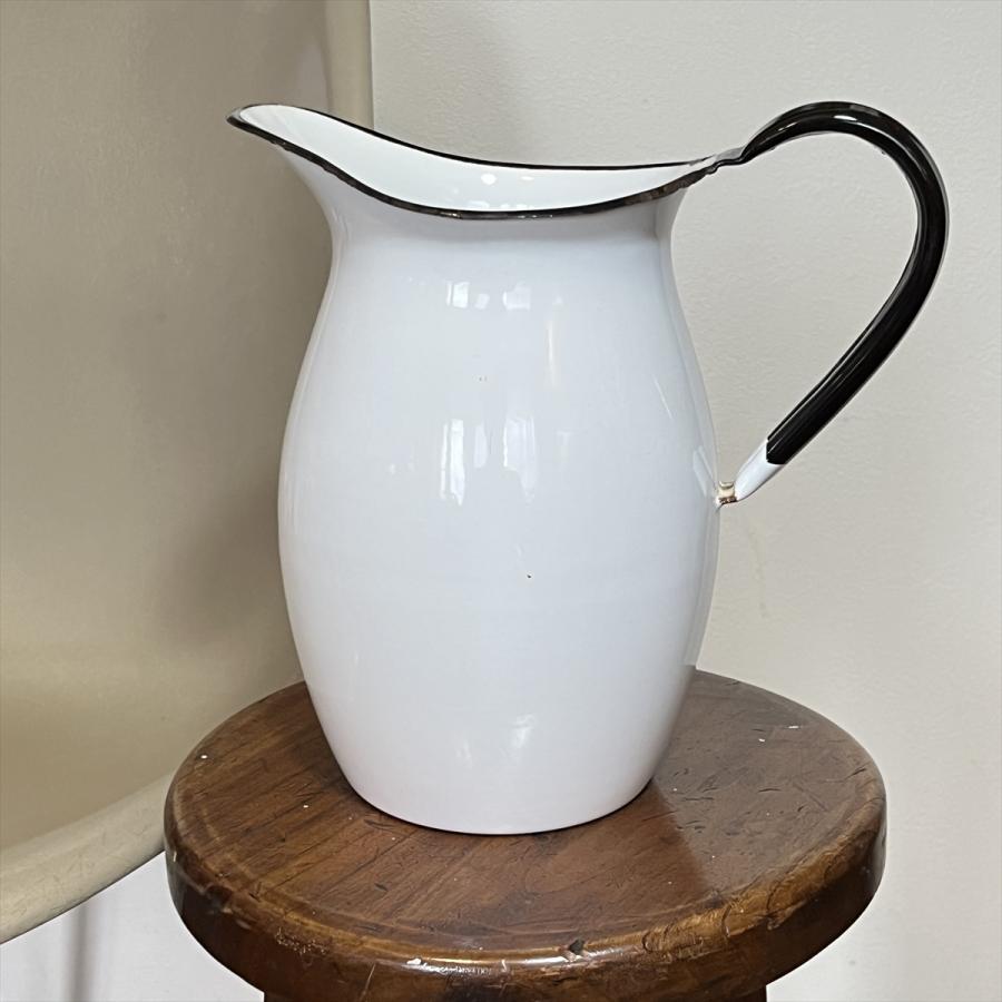 ヴィンテージ 昭和レトロ GIRAFFE ジラフ ホーロー 水差 ピッチャー