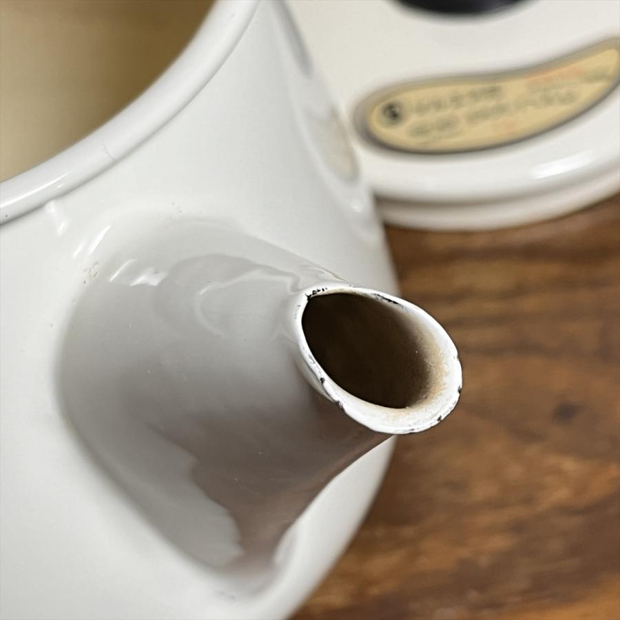 ヴィンテージ 昭和レトロ 花柄 マルエス印 エナポット ルリー 1L ヴィンテージ 昭和レトロ 花柄 マルエス印 エナポット ルリー 1L