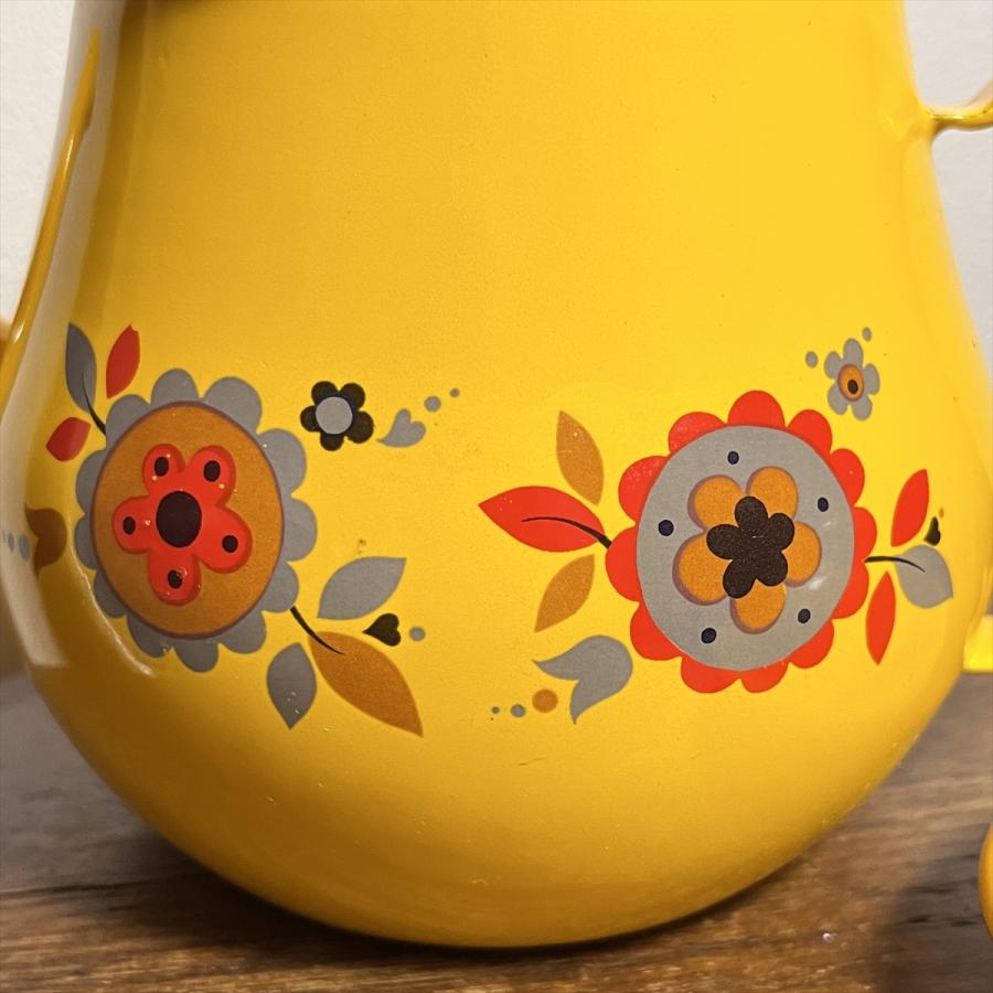 ヴィンテージ 昭和レトロ 花柄 DECORA WARE デコラウェア