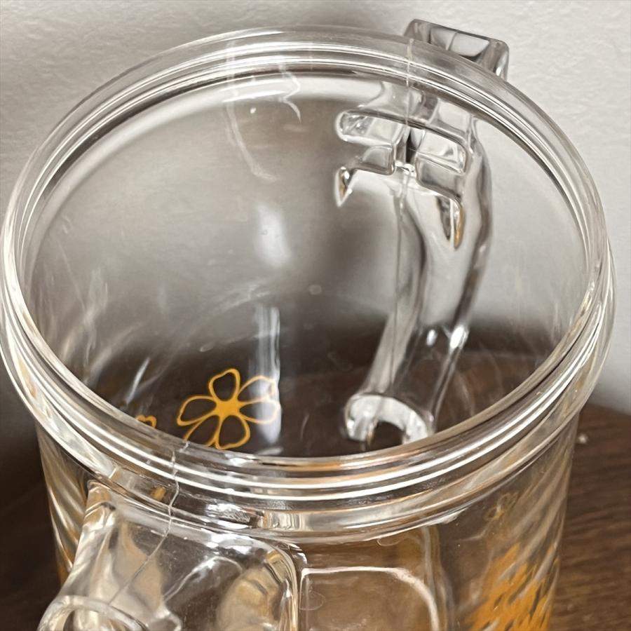 ヴィンテージ 昭和レトロ 花柄 ブルームピッチャー クッキング