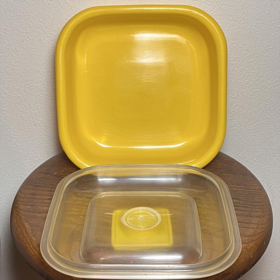ヴィンテージ 昭和レトロ リンゴイラスト 保存容器 タケヤプラスチック