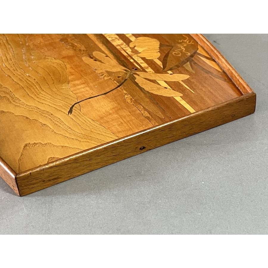 エミールガレ LALIQUE Emile Galle エミール ガレ 寄木細工 マルケトリ 象嵌