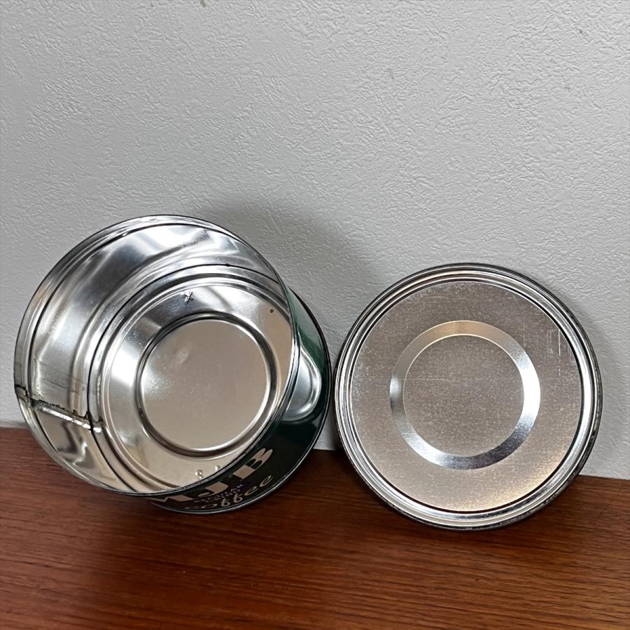 ヴィンテージ MJB コーヒー Tin缶 保存容器 サビもの ガーデニング