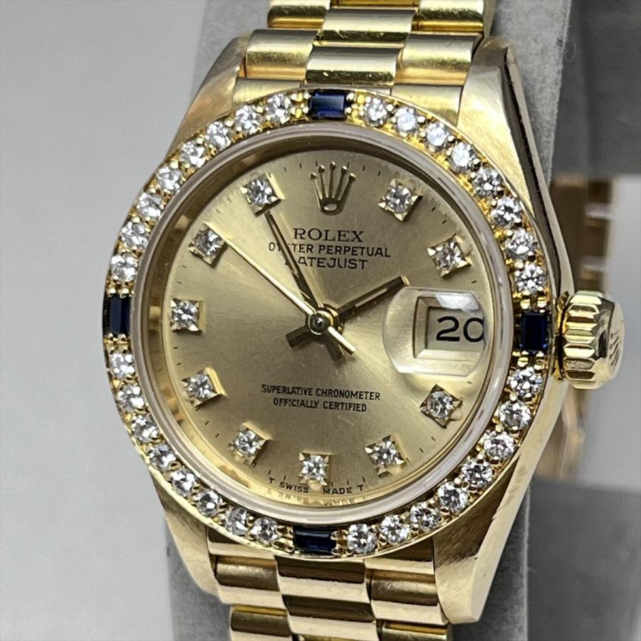 レディ デイトジャスト ROLEX ロレックス 69088 レディース YG 4P