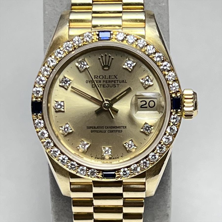 レディ デイトジャスト ROLEX ロレックス 69088 レディース YG 4P