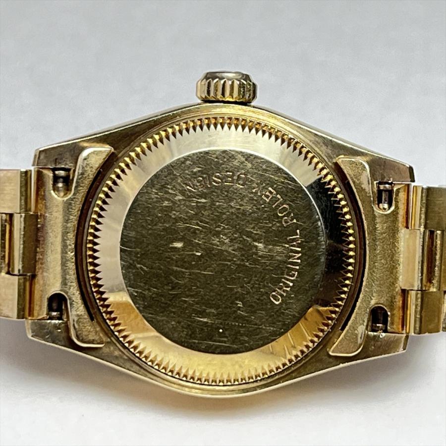 ネイルンページ レディ デイトジャスト ROLEX ロレックス 69088 レディース YG 4P
