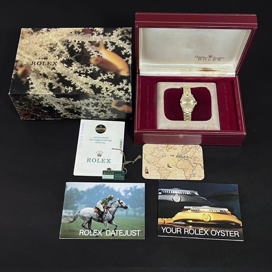 レディ デイトジャスト ROLEX ロレックス 69088 レディース YG 4P