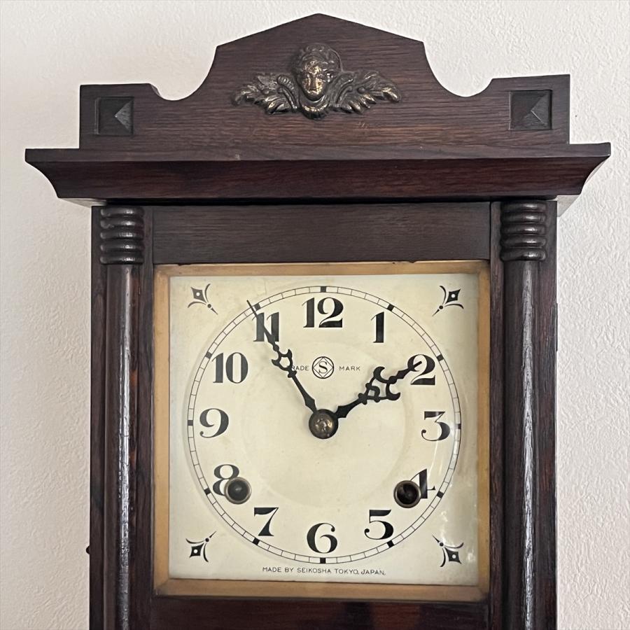 アンティーク 昭和初期 SEIKOSHA 精工舎 セイコー スリゲル 1号 琺瑯