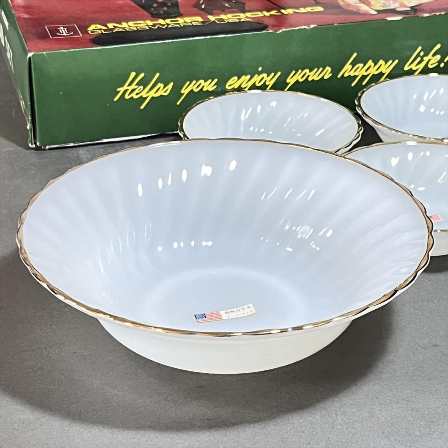 FIRE KING ヴィンテージ ANCHOR HOCKING アンカーホッキング ホワイト